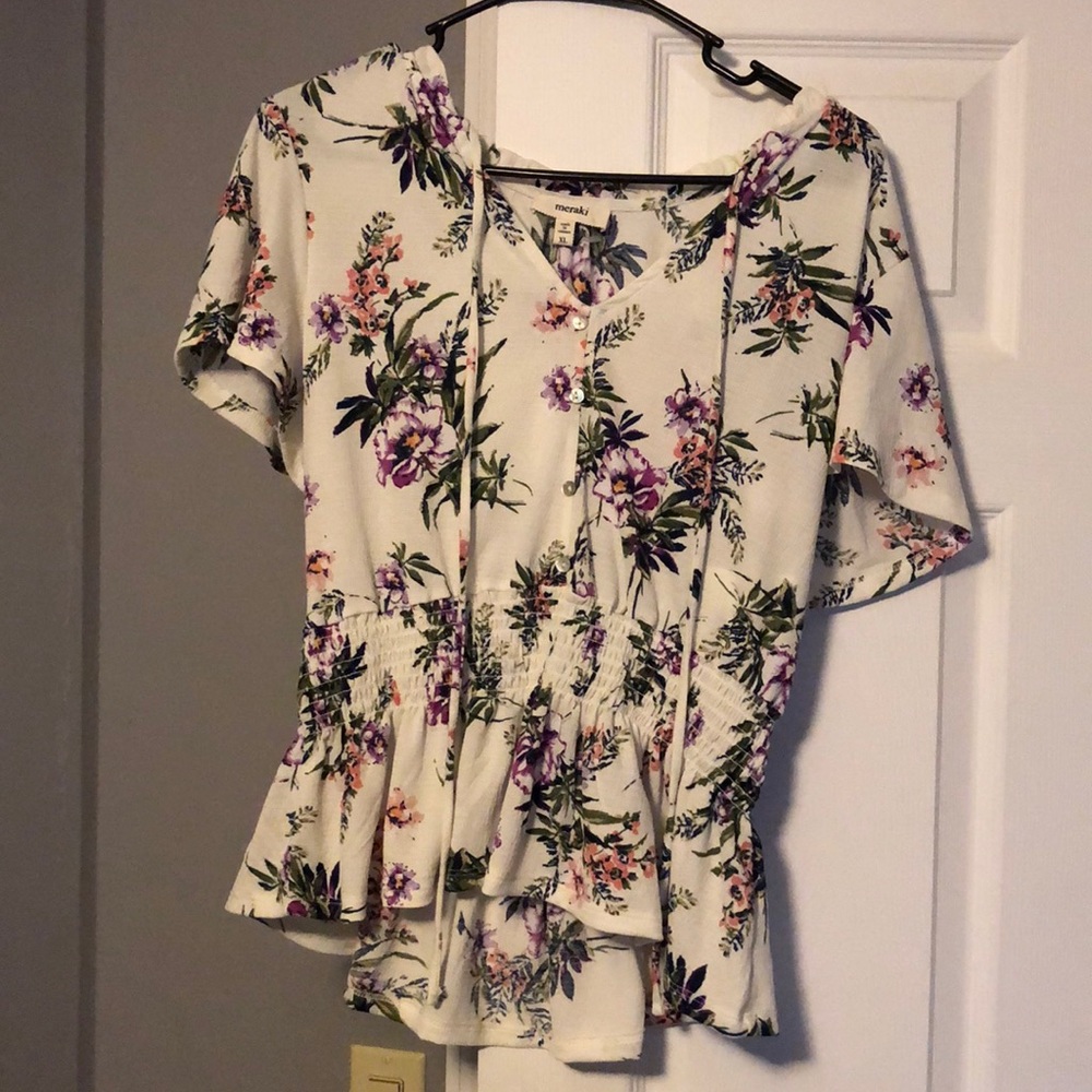 Women’s floral blouse